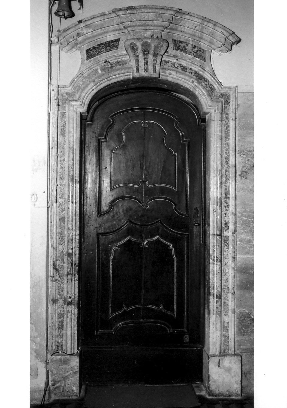 mostra di porta, coppia - bottega lombarda (sec. XVII)