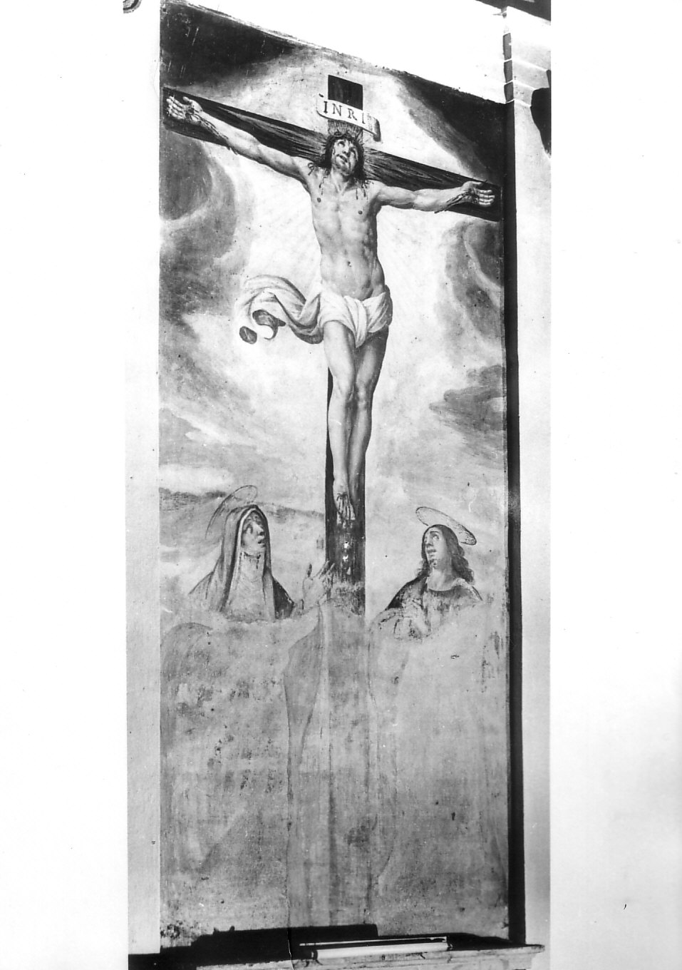 crocifissione di Cristo (dipinto, opera isolata) di Della Rovere Giovanni Mauro detto Fiammenghino (attribuito) (sec. XVII)