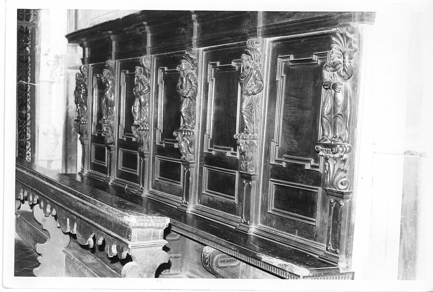 stalli del coro di Sacella Simone (sec. XVII)
