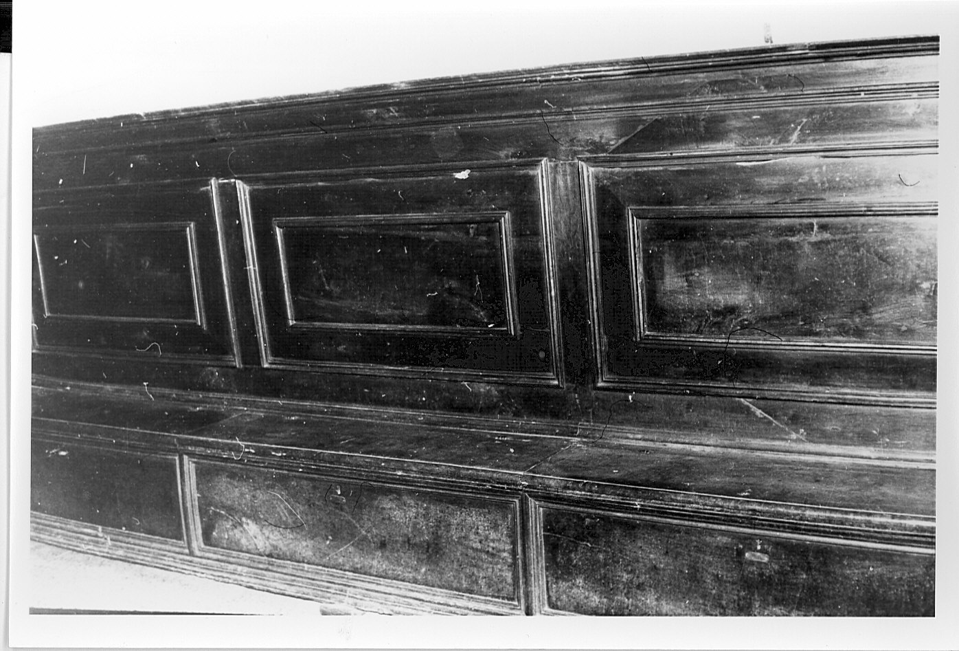 cassapanca - bottega lombarda (fine sec. XVIII)