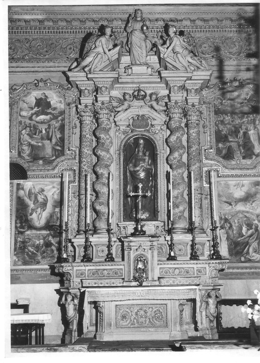 altare - bottega lombarda (seconda metà sec. XVII)