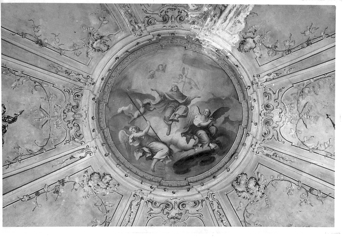 Gloria di San Contardo (dipinto, opera isolata) di Bianchi C. Antonio (attribuito) (sec. XVIII)