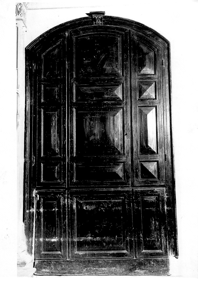 armadio - a muro, opera isolata - bottega pavese (sec. XVII)