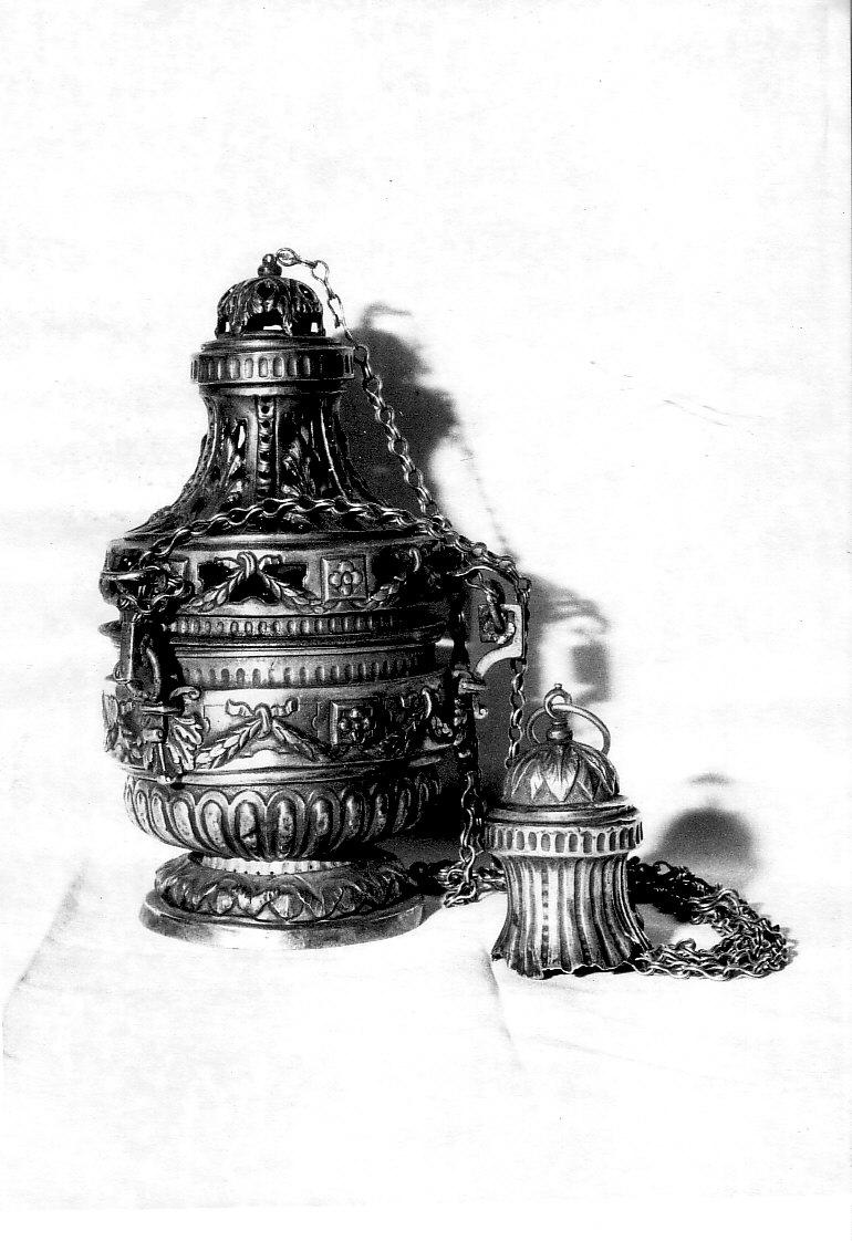 servizio per aspersione, insieme - bottega lombarda (fine sec. XVIII)