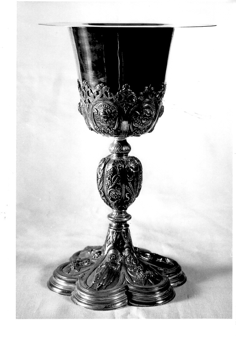 calice, opera isolata - bottega lombarda (secc. XVII/ XVIII)