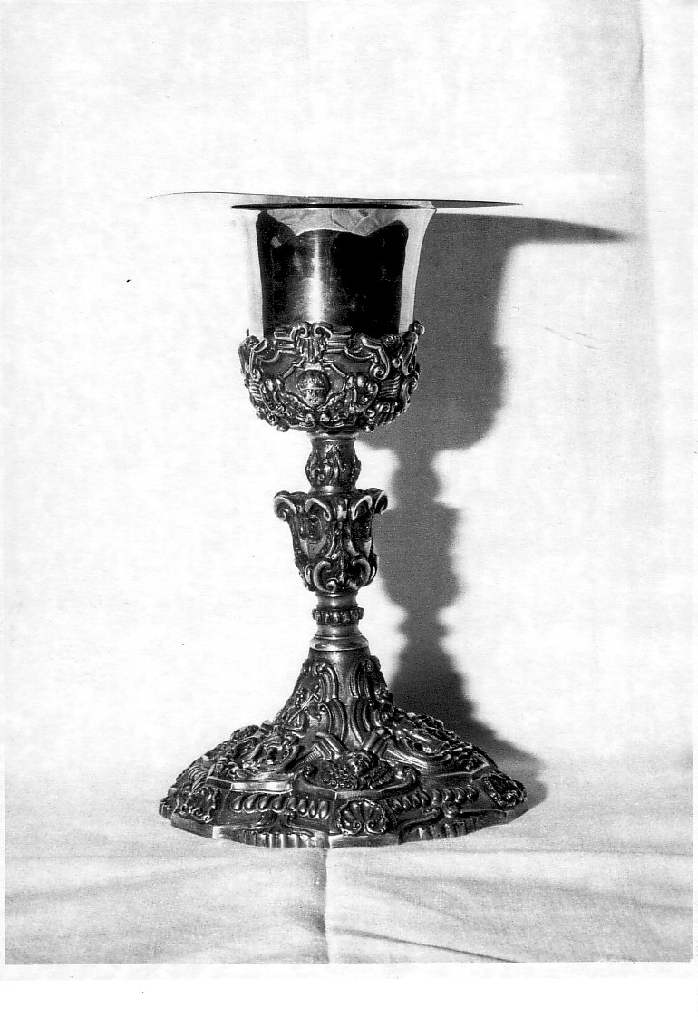 calice, opera isolata - bottega lombarda (secc. XVII/ XVIII)