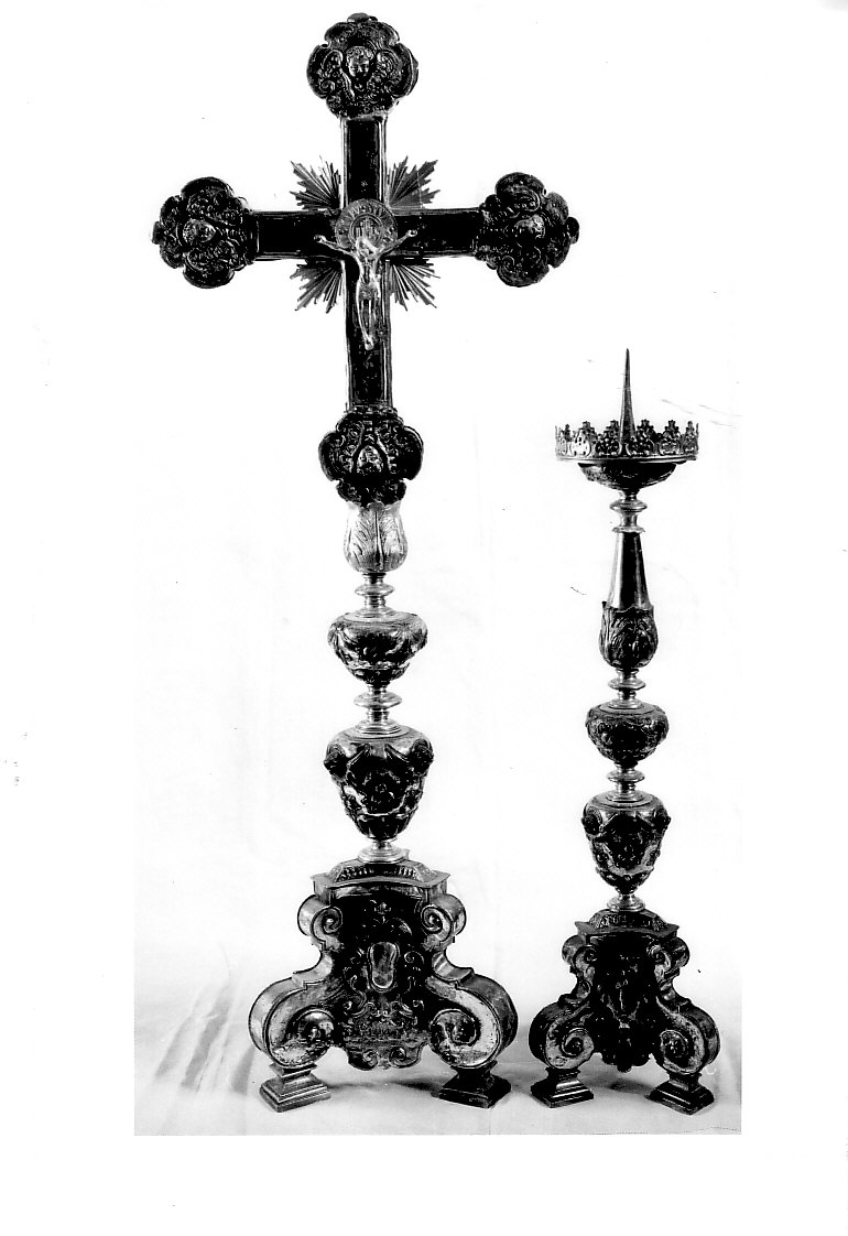 servizio d'altare, insieme - bottega lombarda (sec. XVIII)