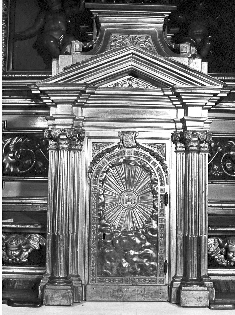 tabernacolo, elemento d'insieme - ambito lombardo (seconda metà sec. XVII)