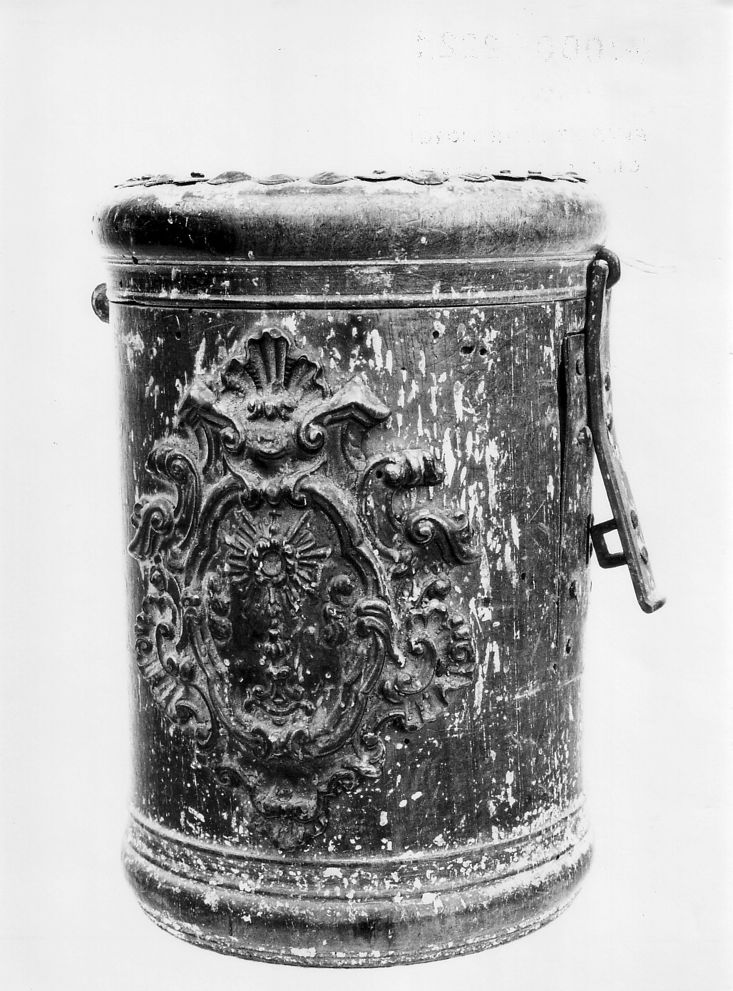 cassetta per elemosine, opera isolata - bottega lombarda (sec. XVIII)