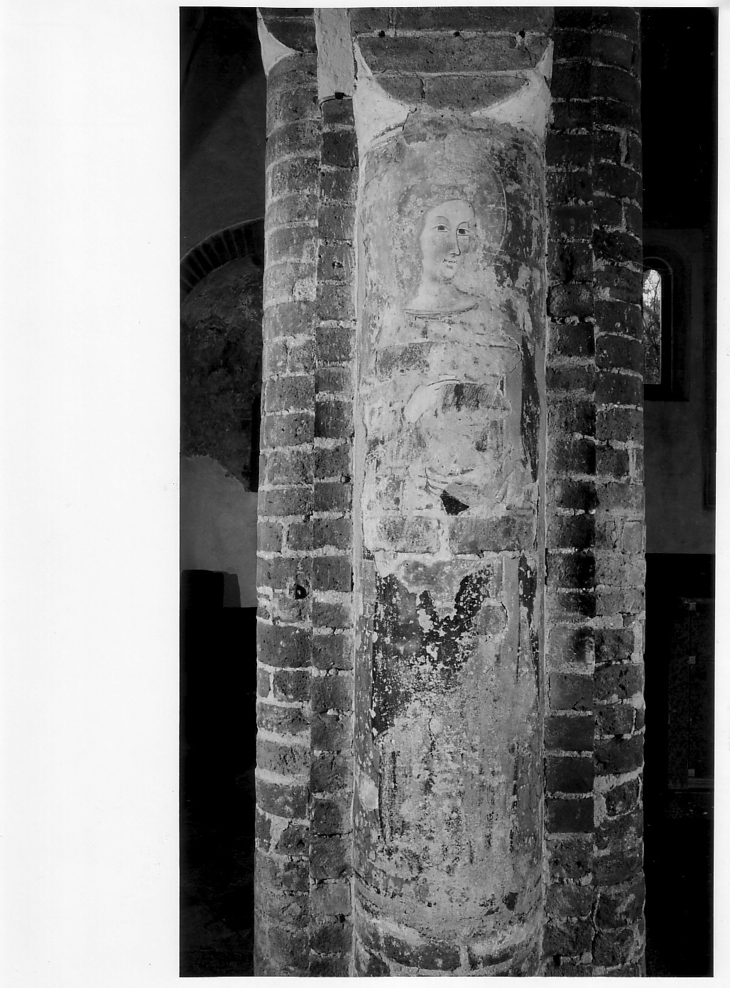 santa (dipinto, opera isolata) - ambito lombardo (seconda metà sec. XV)