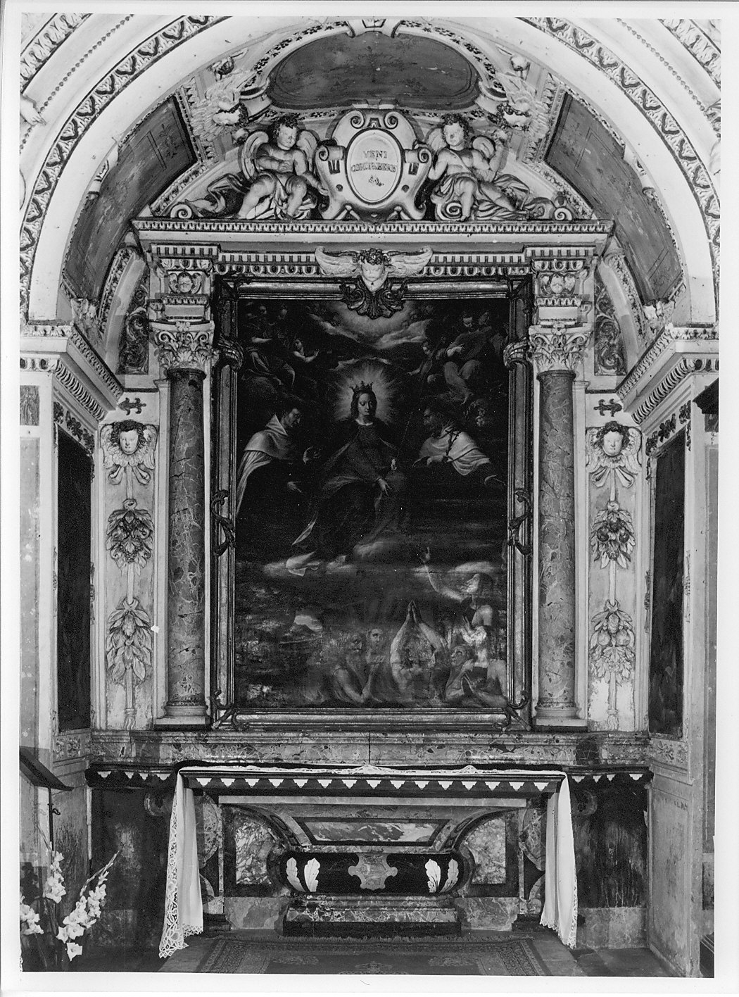 altare, complesso decorativo - bottega lombarda (sec. XVII)