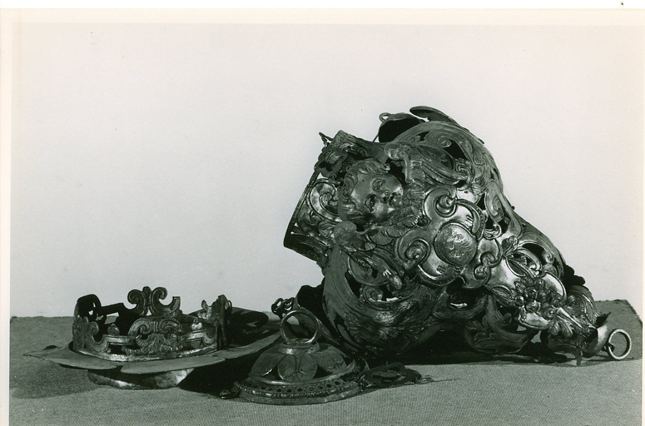 lampada pensile, opera isolata - bottega lombarda (sec. XVII)