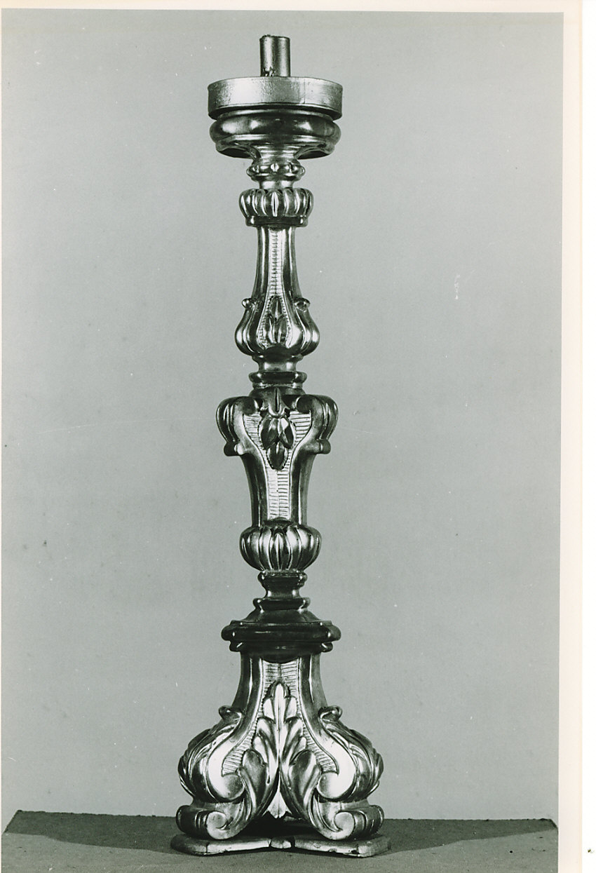 candelabro, serie - bottega lombarda (sec. XIX)