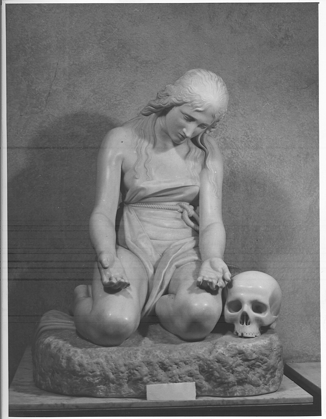 Santa Maria Maddalena penitente (statua, opera isolata) - bottega italiana (sec. XIX)