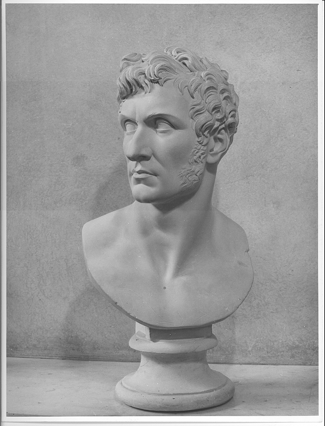 ritratto di Giuseppe Bossi (busto, opera isolata) di Canova Antonio (bottega) (sec. XIX)