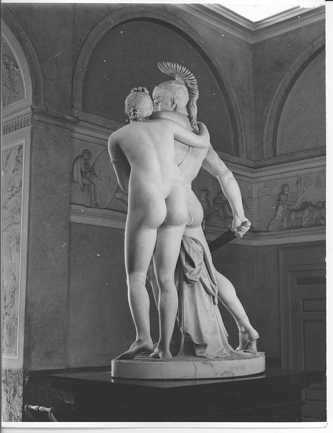 Marte e Venere (gruppo scultoreo, opera isolata) di Acquisti Luigi Antonio (sec. XIX)