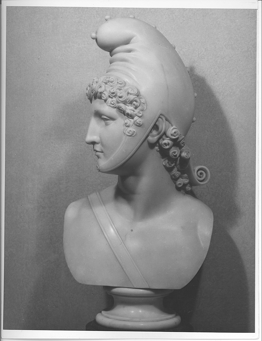 Paride (busto, opera isolata) di Fontana Pietro (sec. XIX)
