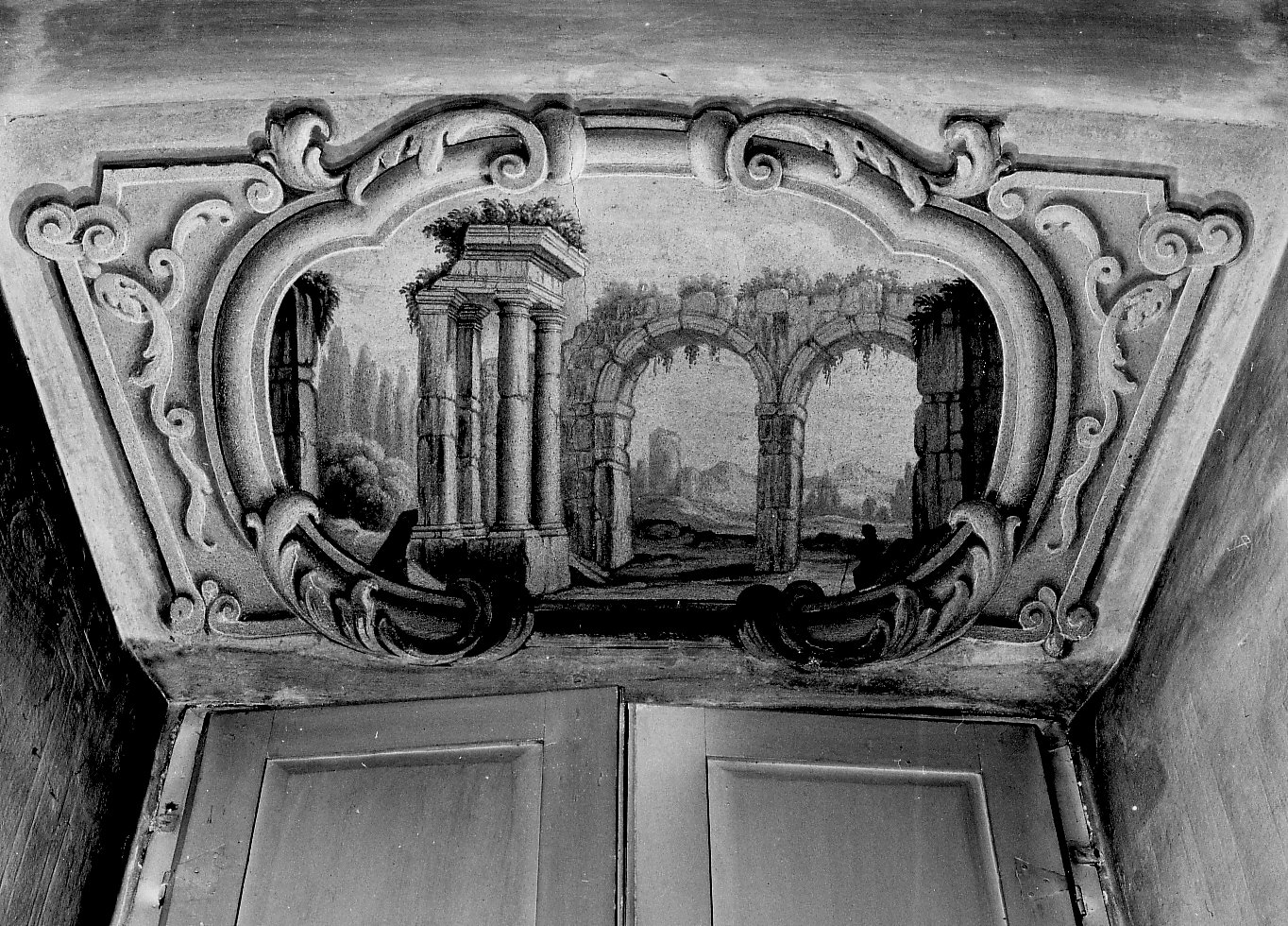 rovine (dipinto, elemento d'insieme) - ambito lombardo (sec. XVIII)