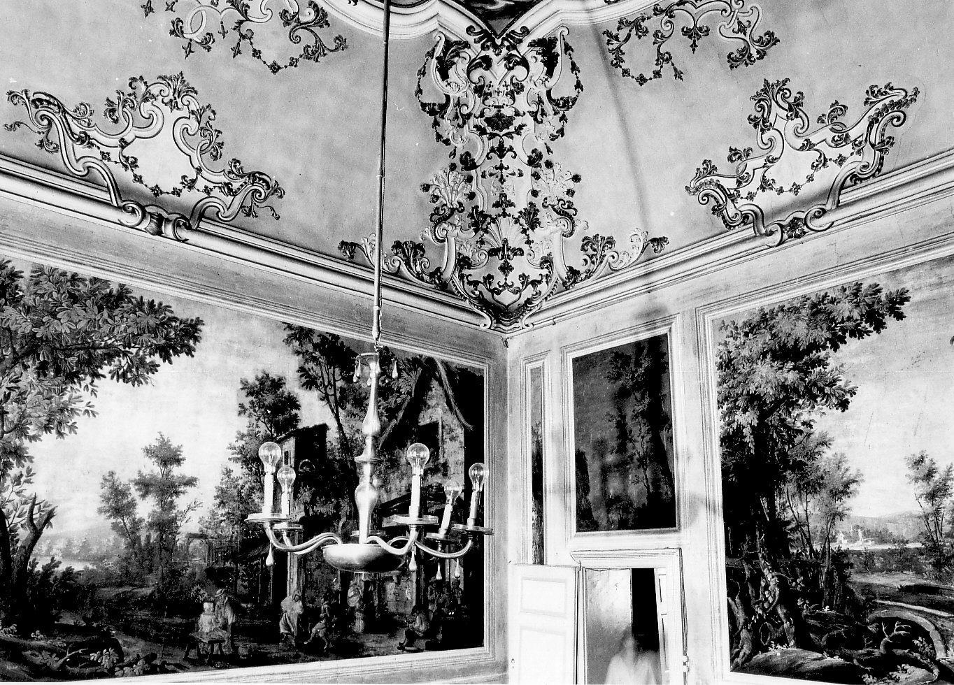 motivi decorativi vegetali (decorazione plastica, opera isolata) di Maggi Pietro (attribuito) (sec. XVIII)
