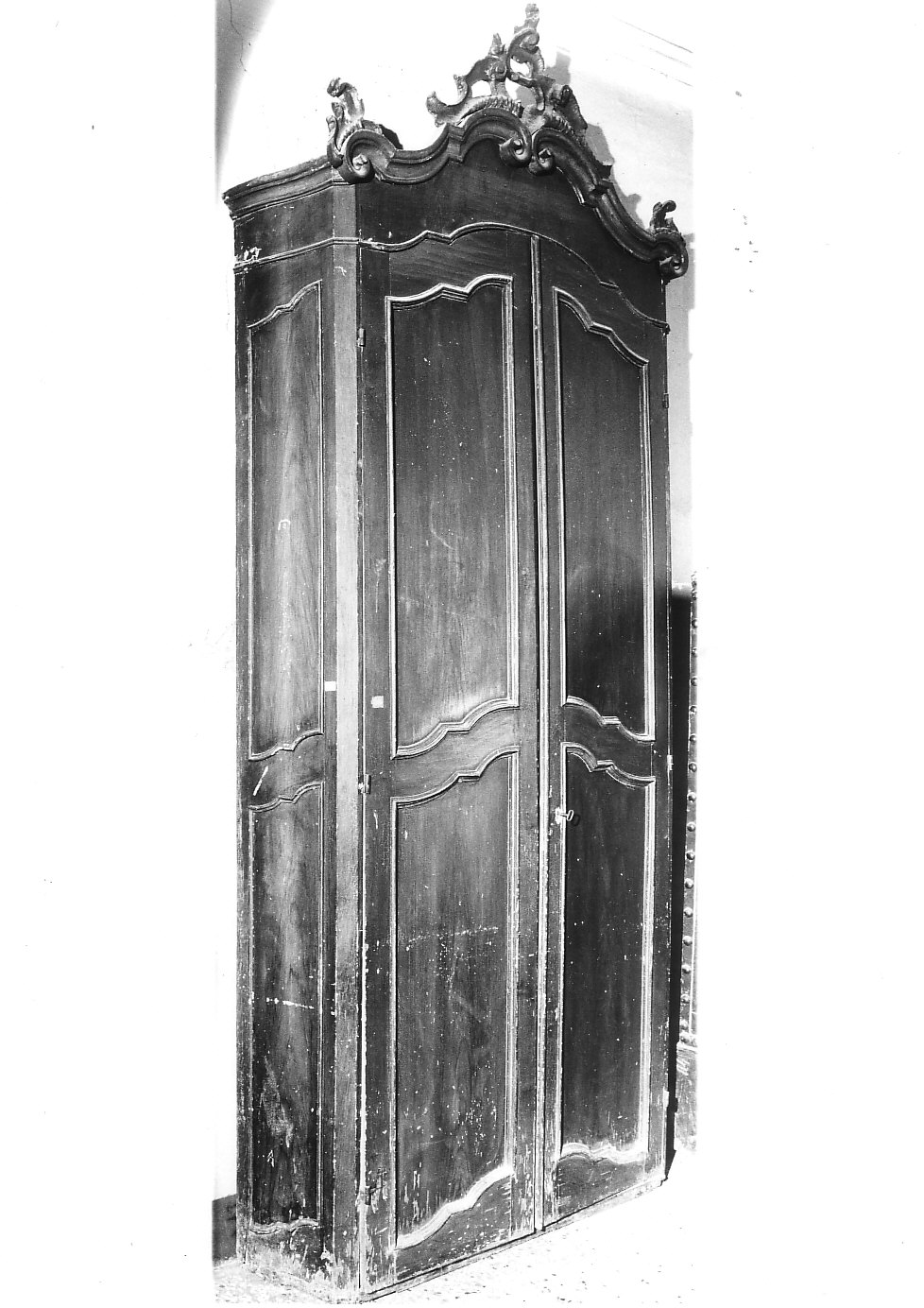 armadio, opera isolata - bottega lombarda (seconda metà sec. XIX)