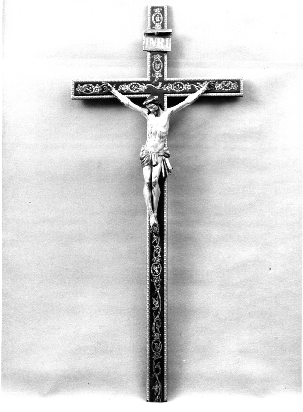 crocifisso, opera isolata - bottega italiana (sec. XIX)