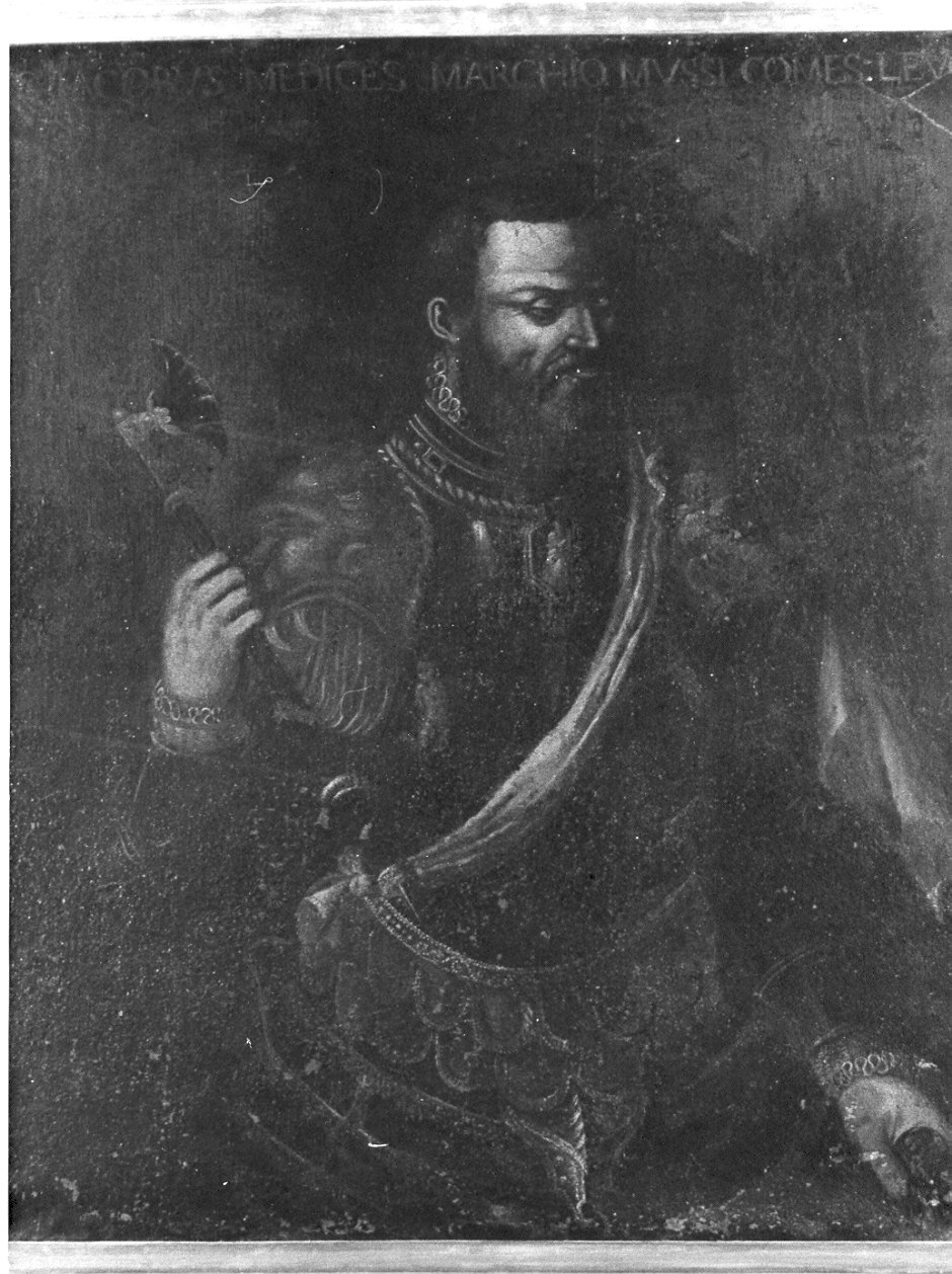 Ritratto di Gian Giacomo Medici detto il Medeghino (dipinto, opera isolata) - ambito lombardo (sec. XVI)