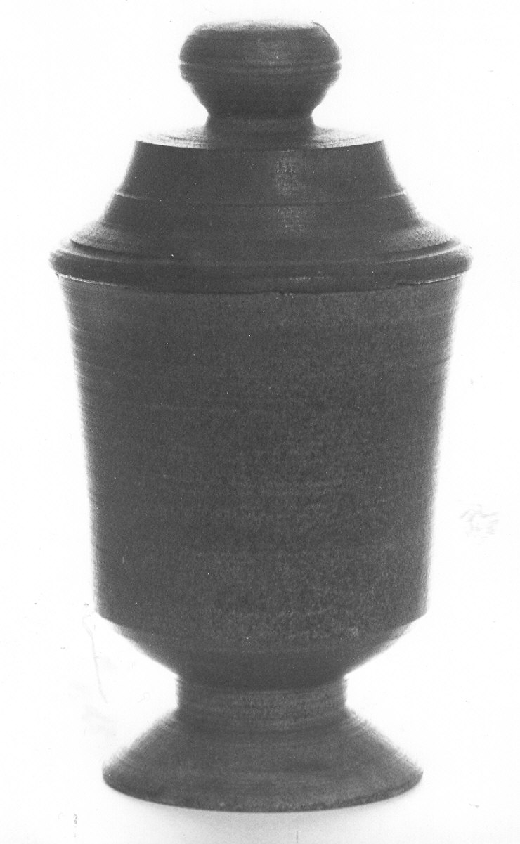 vaso, coppia - ambito valtellinese (sec. XIX)