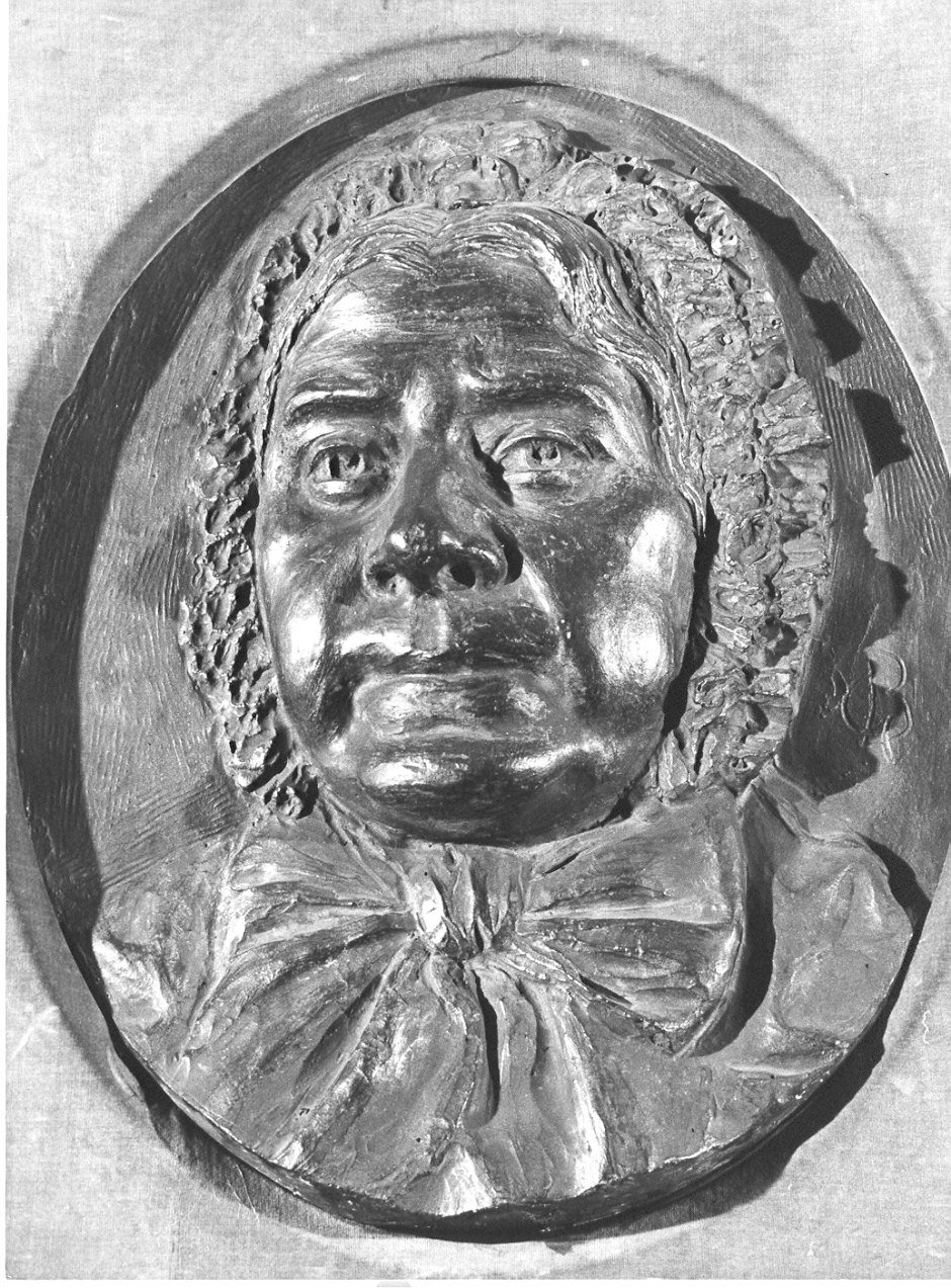 Ritratto di Lucia Stoppani Pecoroni (rilievo, opera isolata) di Branca Giulio (sec. XIX)