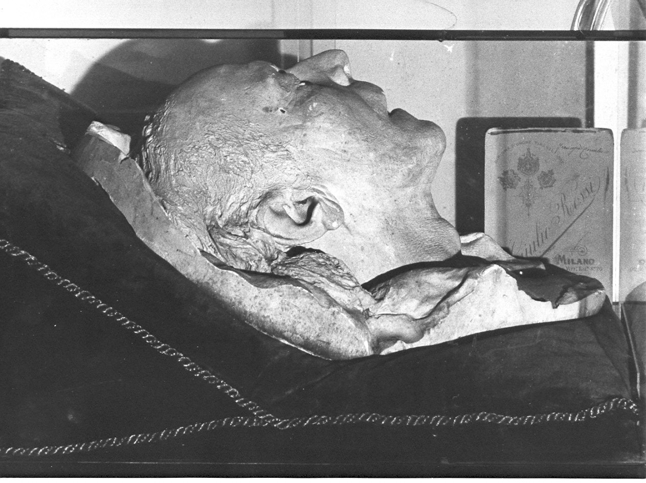maschera funebre, opera isolata di Branca Giulio (sec. XIX)