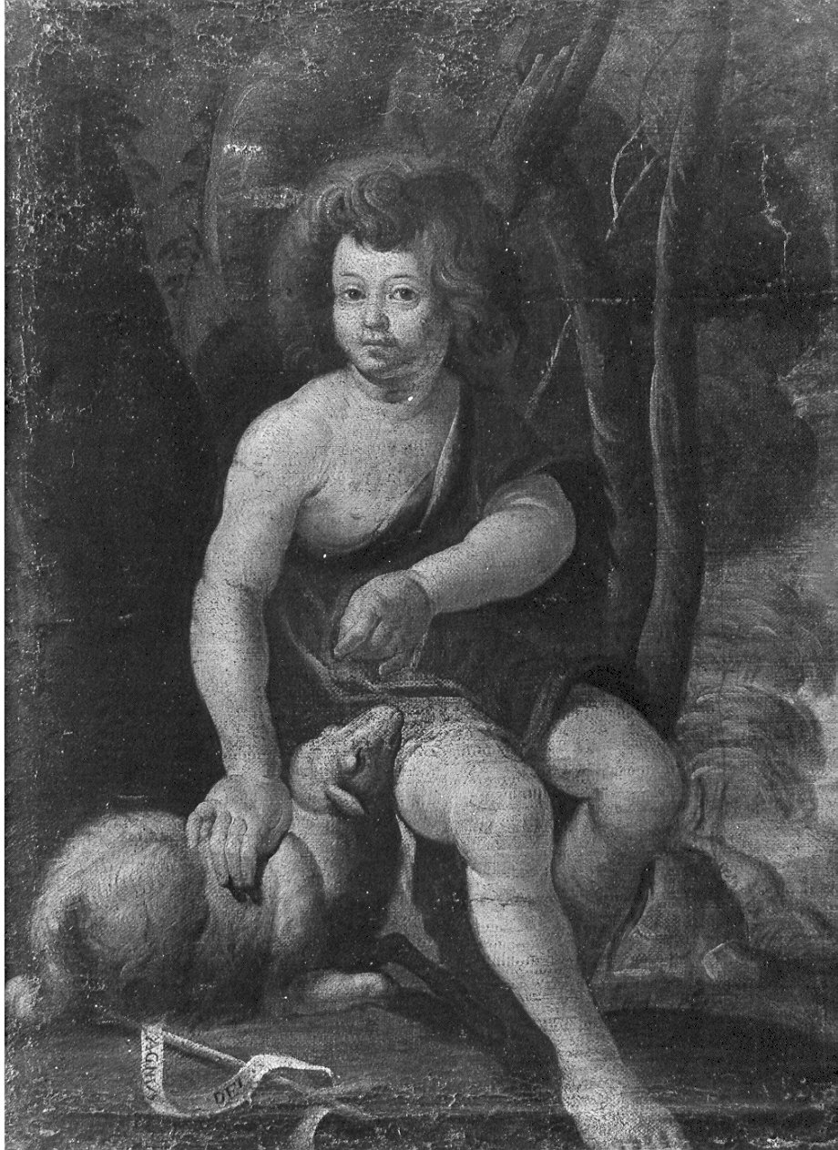 San Giovannino (dipinto, opera isolata) - ambito lombardo (sec. XVII)