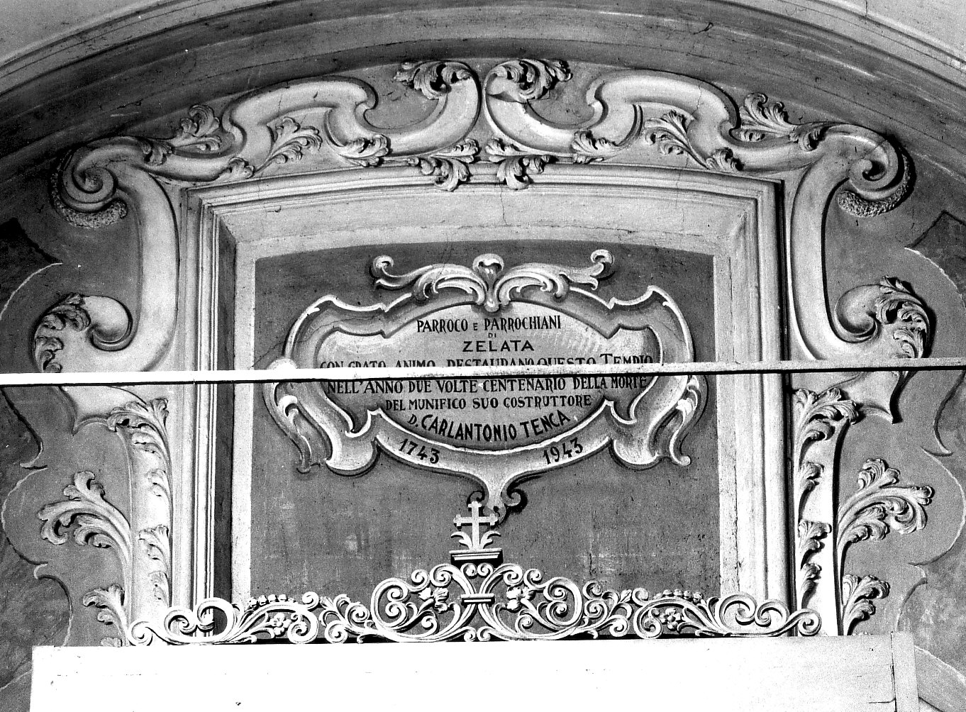 decorazione plastica, opera isolata - bottega lombarda (sec. XVIII)