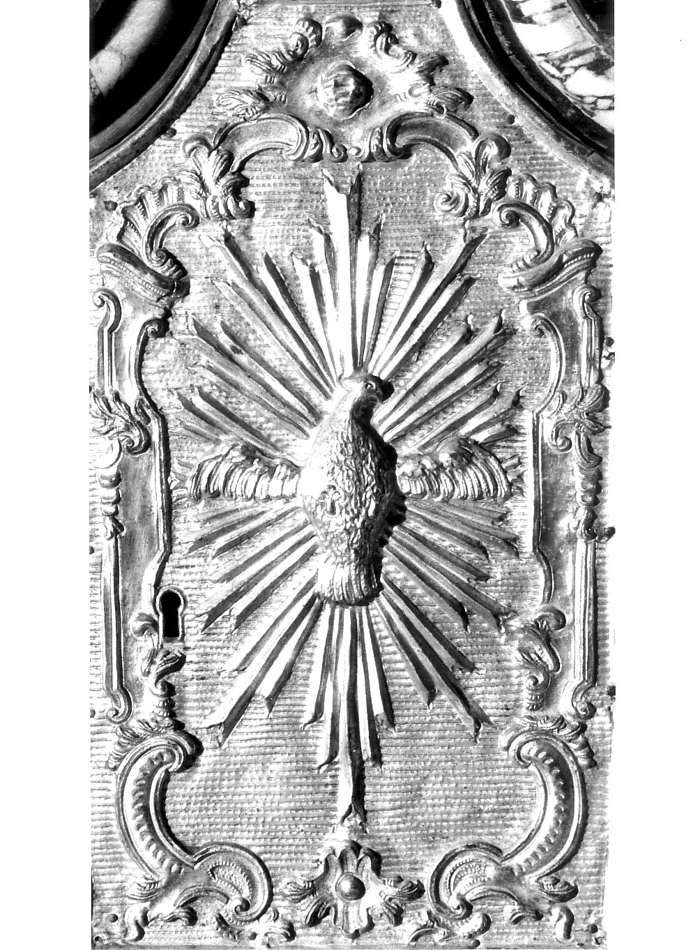 sportello di tabernacolo, elemento d'insieme - bottega pavese (sec. XVIII)