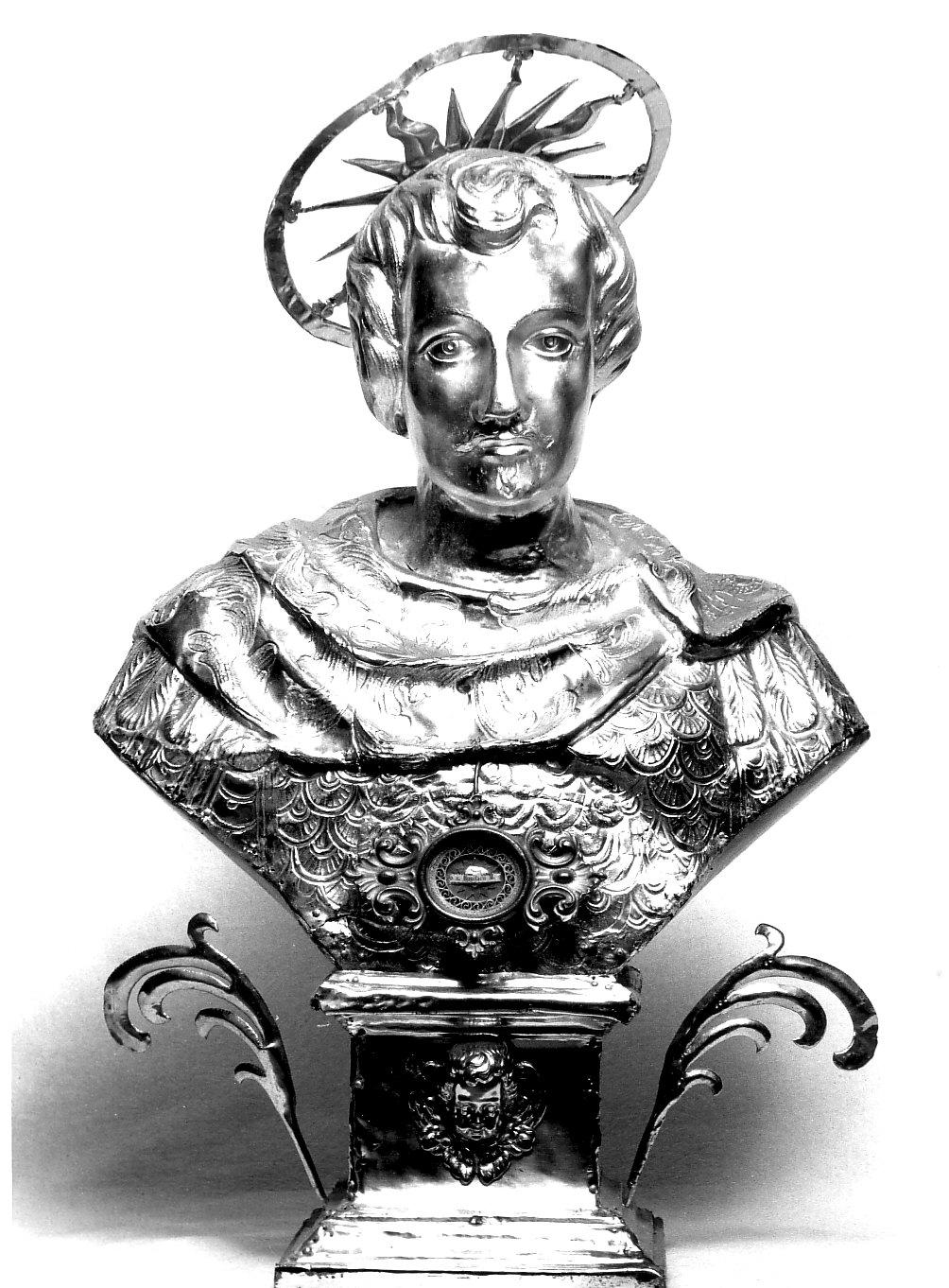 San Bonifacio martire (reliquiario - a busto, opera isolata) - bottega lombarda (ultimo quarto sec. XVIII)