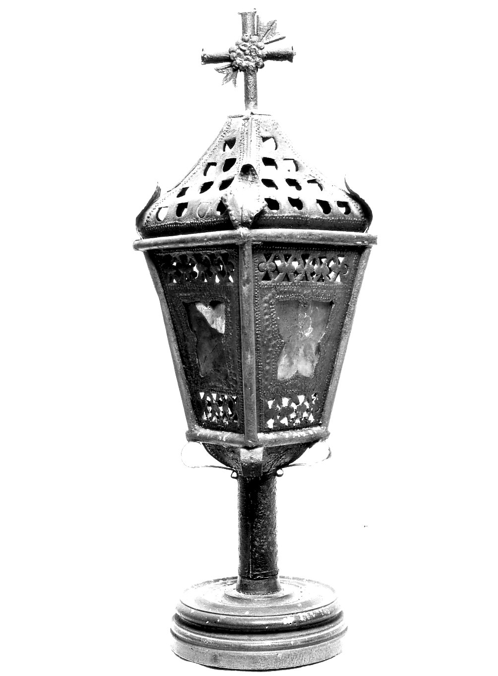 lanterna - portatile, coppia - bottega lombarda (sec. XIX)