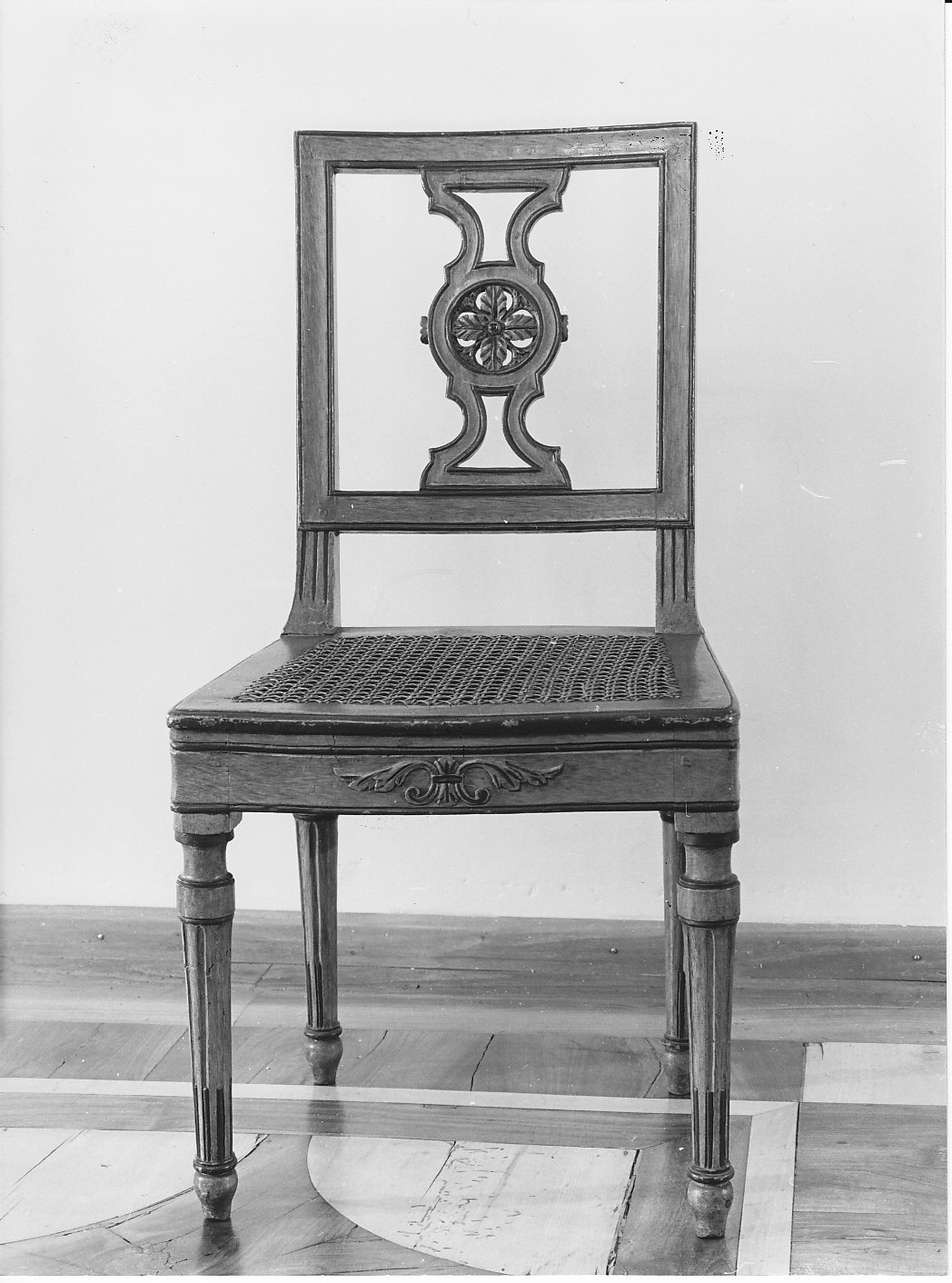 sedia, serie - bottega lombarda (inizio sec. XIX)