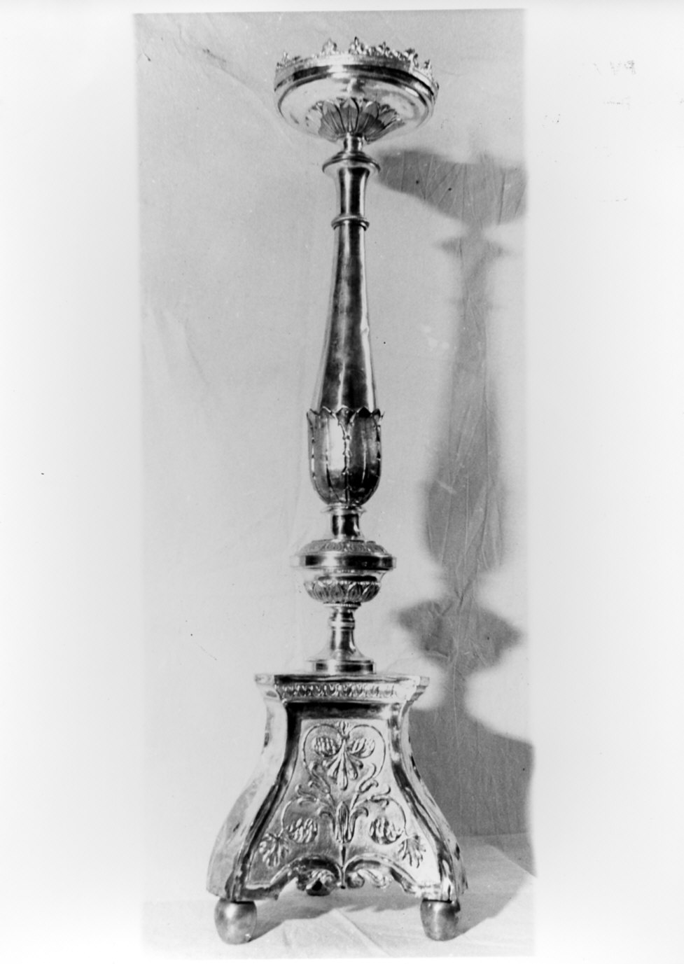 candeliere, serie - bottega italiana (sec. XIX)