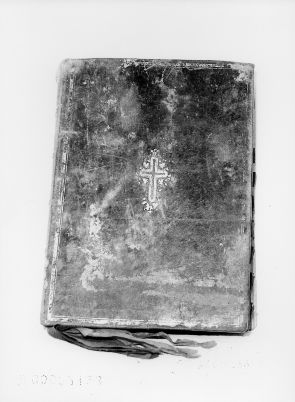 coperta di libro liturgico, opera isolata - bottega italiana (sec. XIX)