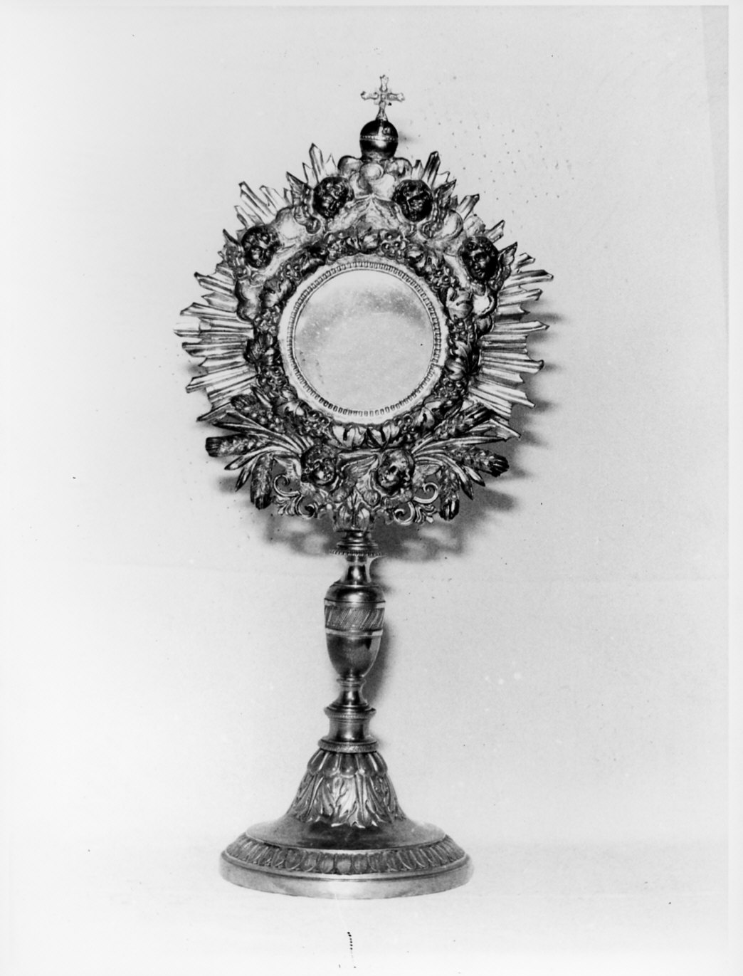 ostensorio - a raggiera, opera isolata - bottega italiana (sec. XIX)