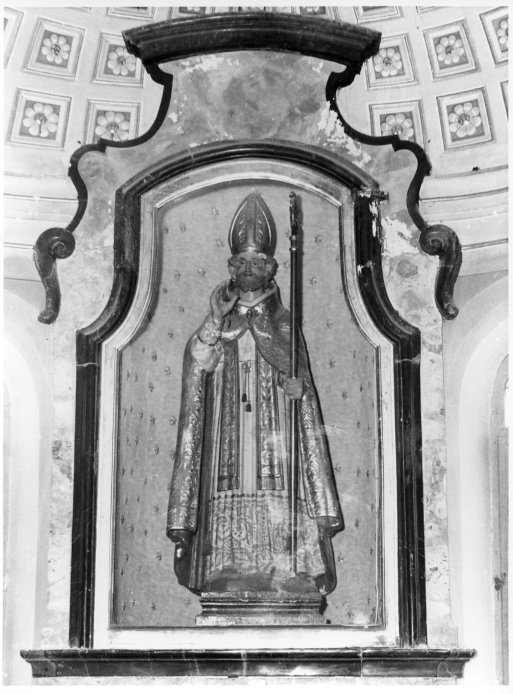 San Biagio (statua, opera isolata) - bottega lombarda (fine/inizio secc. XVII/ XVIII)