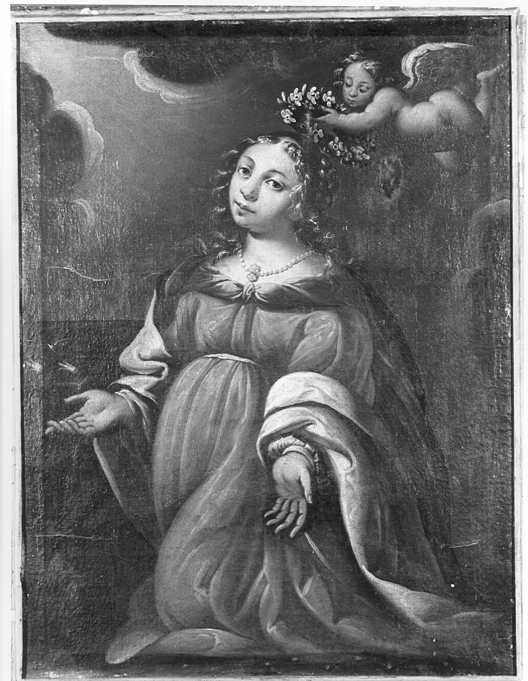 Santa martire (dipinto) - ambito lombardo (fine/inizio secc. XVII/ XVIII)