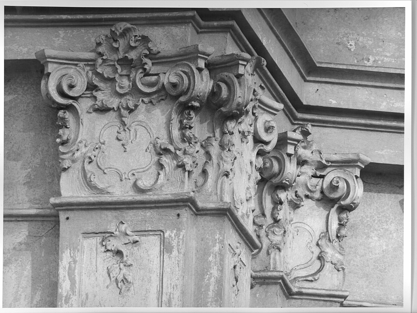 capitello - bottega lombarda (sec. XVIII)