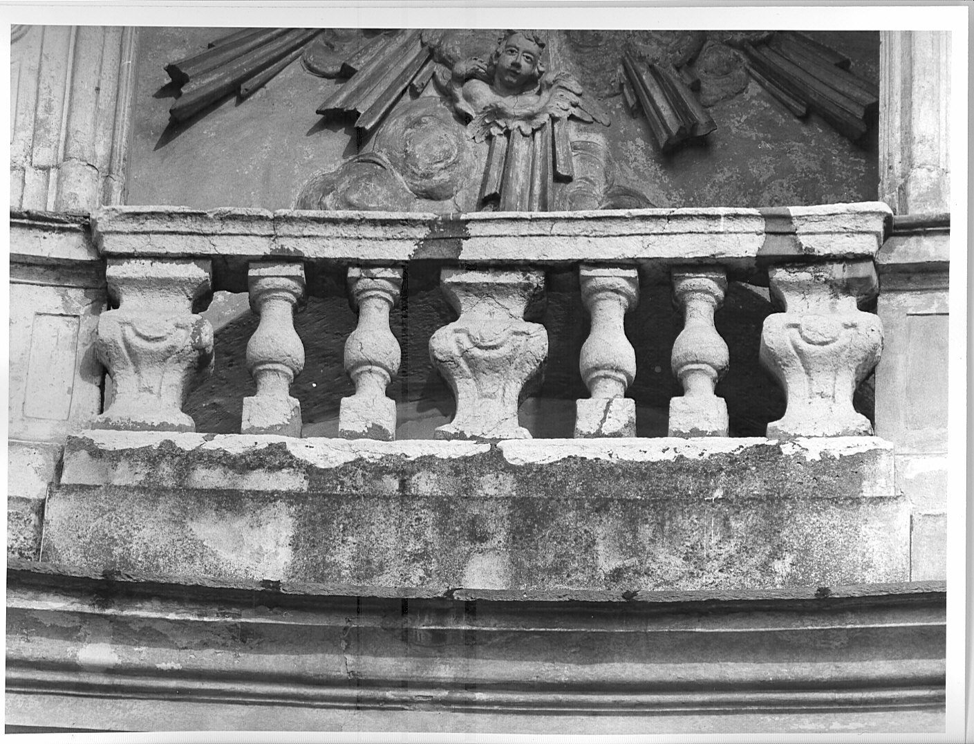 balaustrata - bottega lombarda (sec. XVIII)