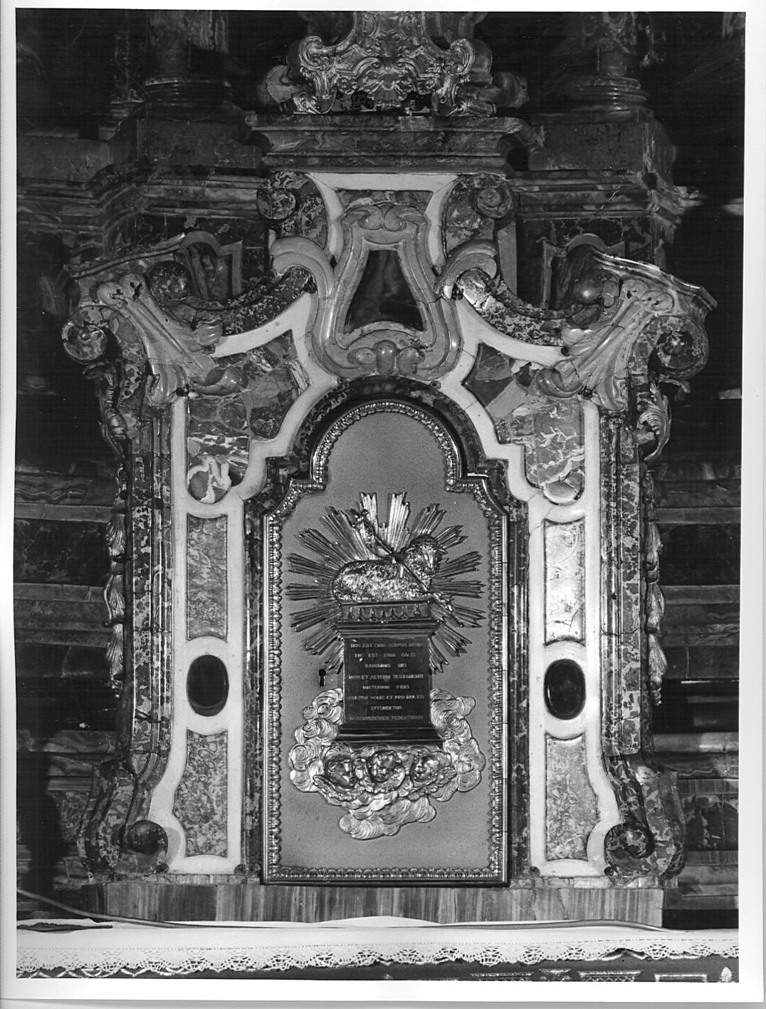 tabernacolo - bottega lombarda (sec. XVIII)