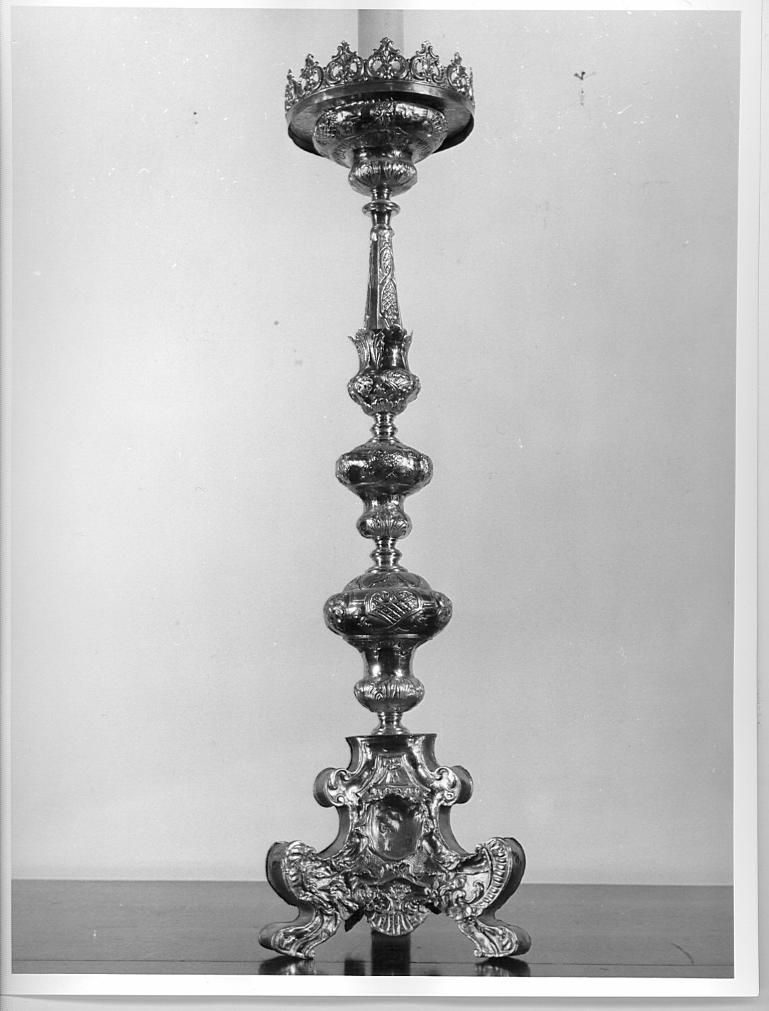 candeliere, serie - bottega lombarda (prima metà sec. XVIII)