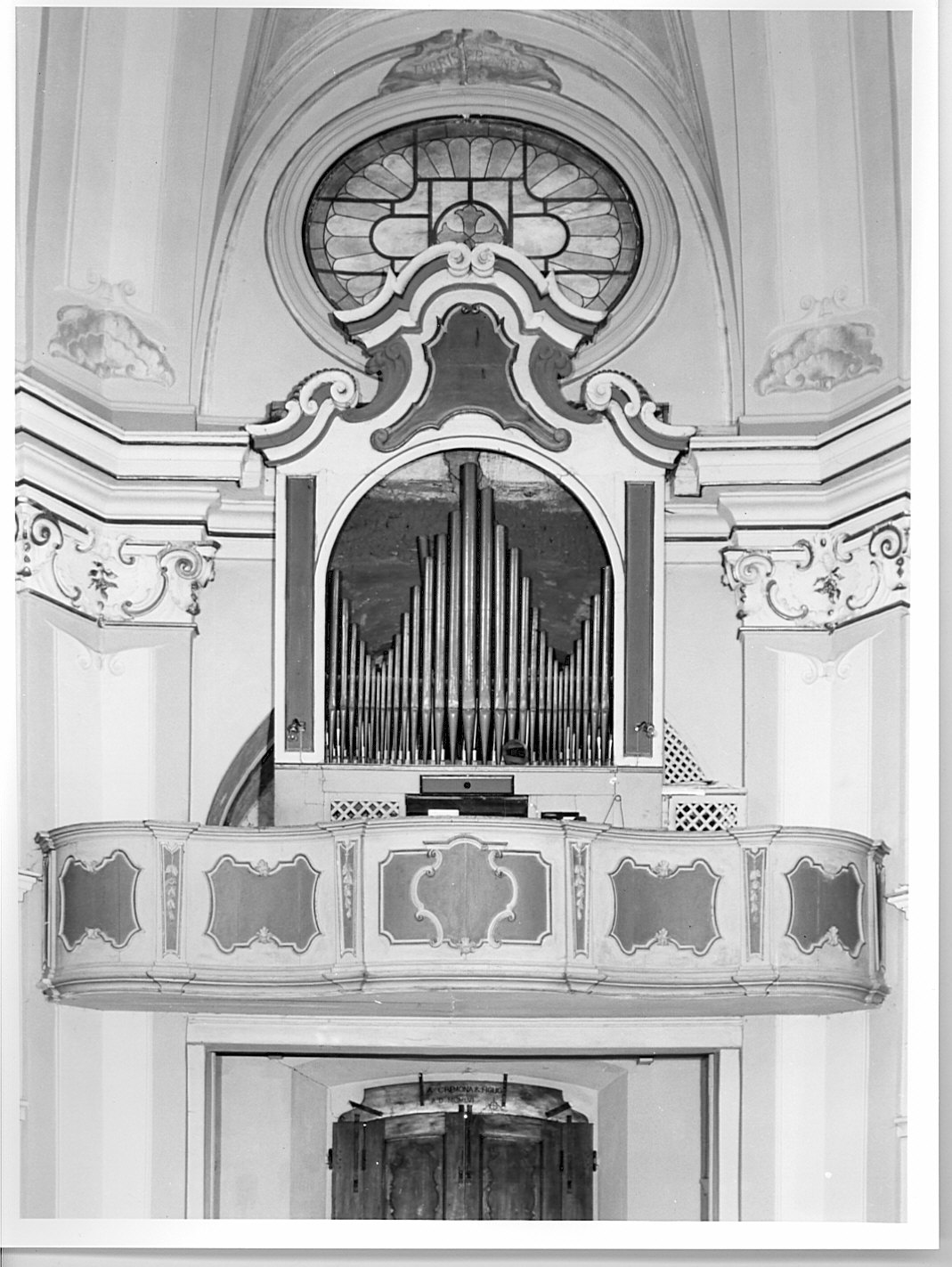 cantoria - bottega lombarda (sec. XVIII)