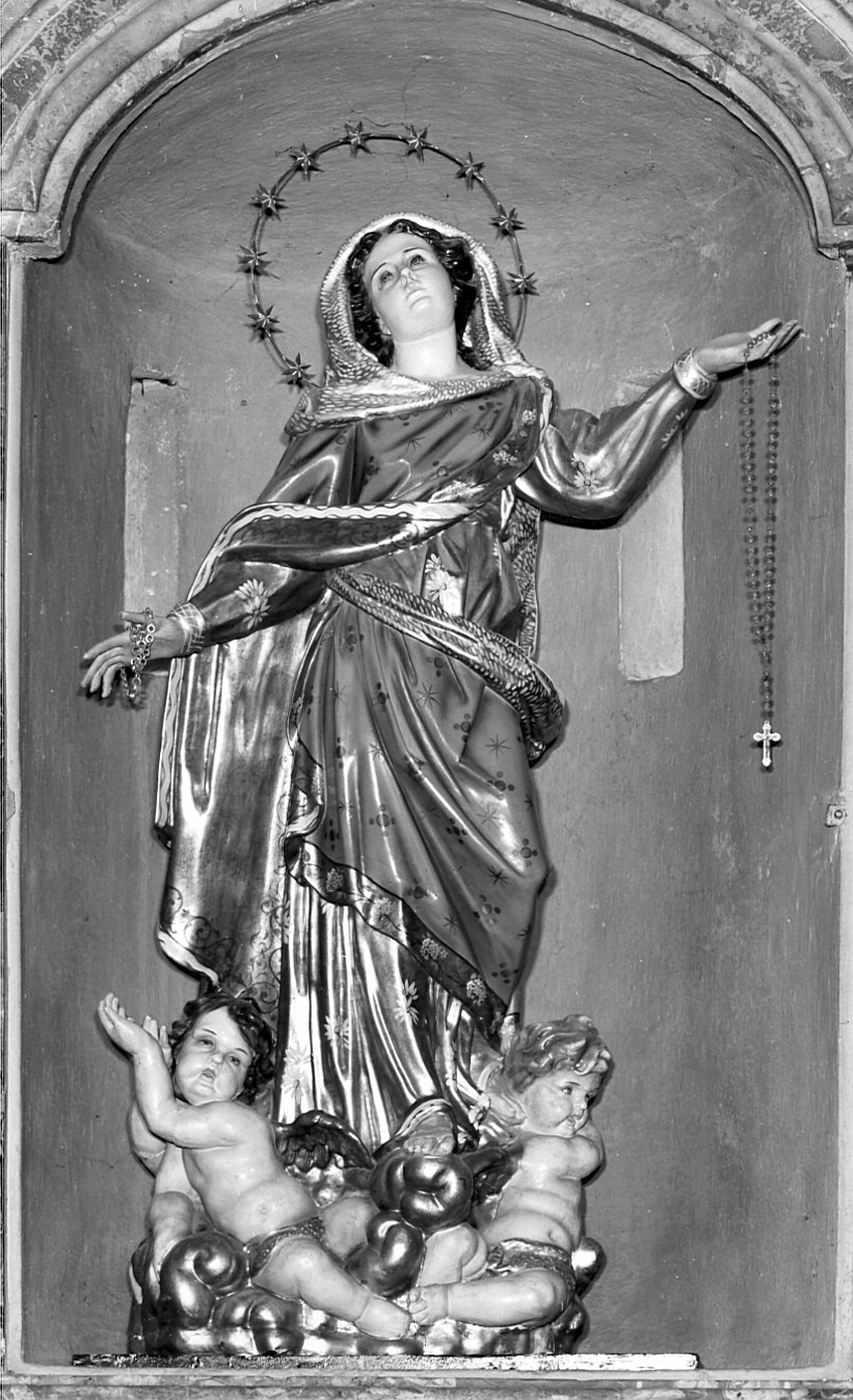 Madonna Assunta (statua) - bottega lombarda (sec. XVIII)