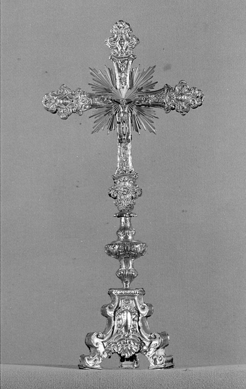 croce d'altare - bottega lombarda (metà sec. XVIII)