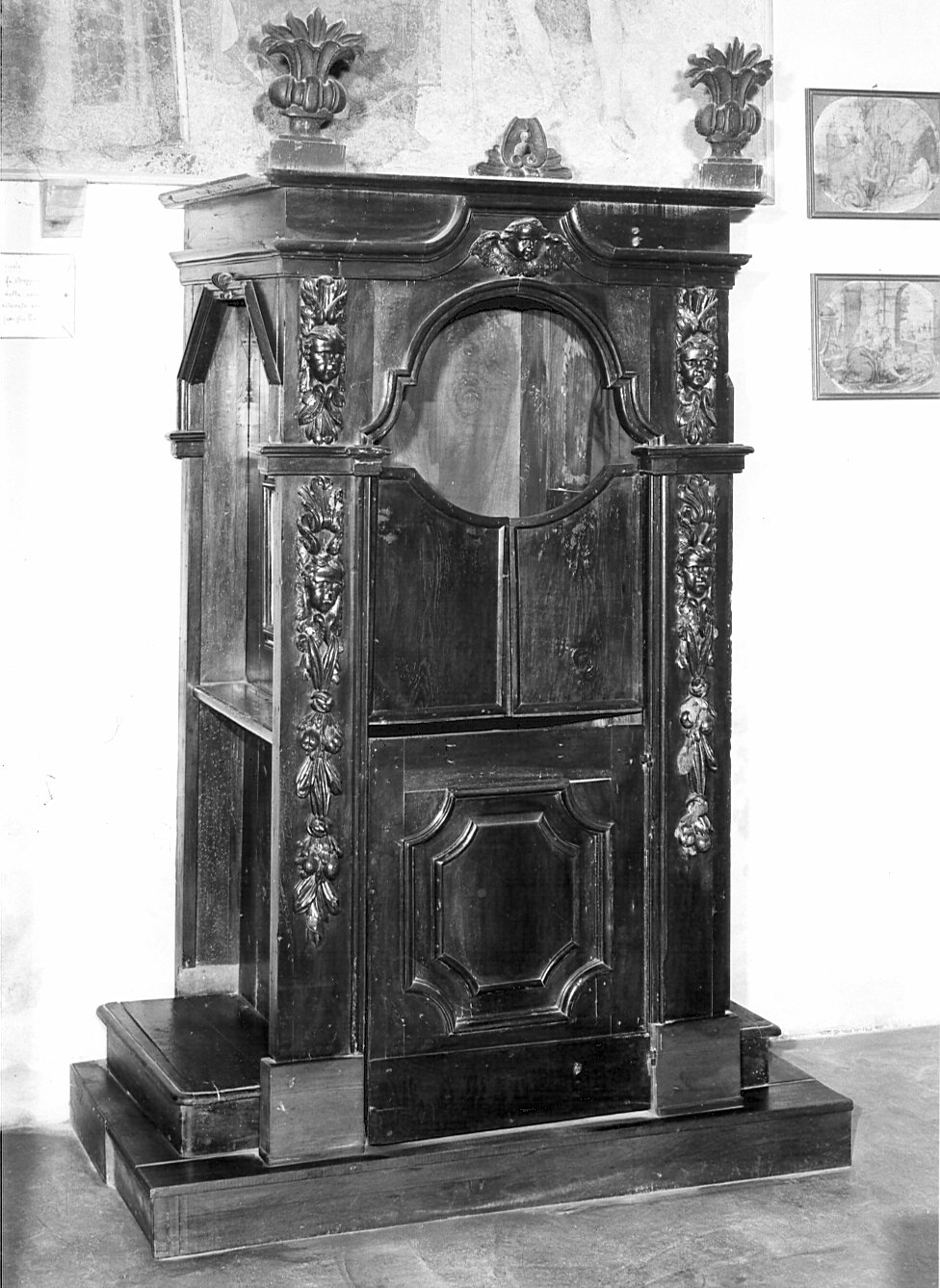 confessionale - bottega lombarda (inizio sec. XVII)