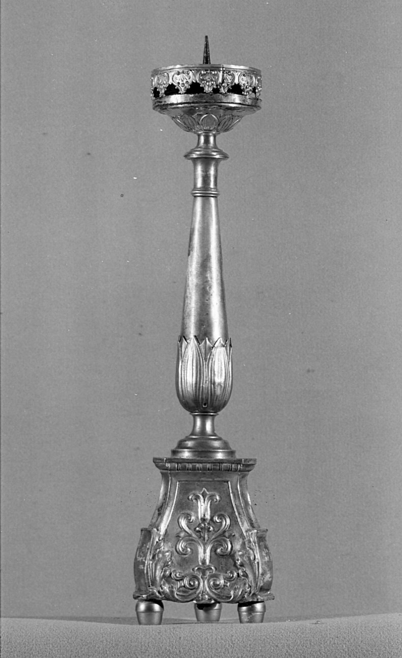 candeliere, coppia - bottega lombarda (sec. XIX)