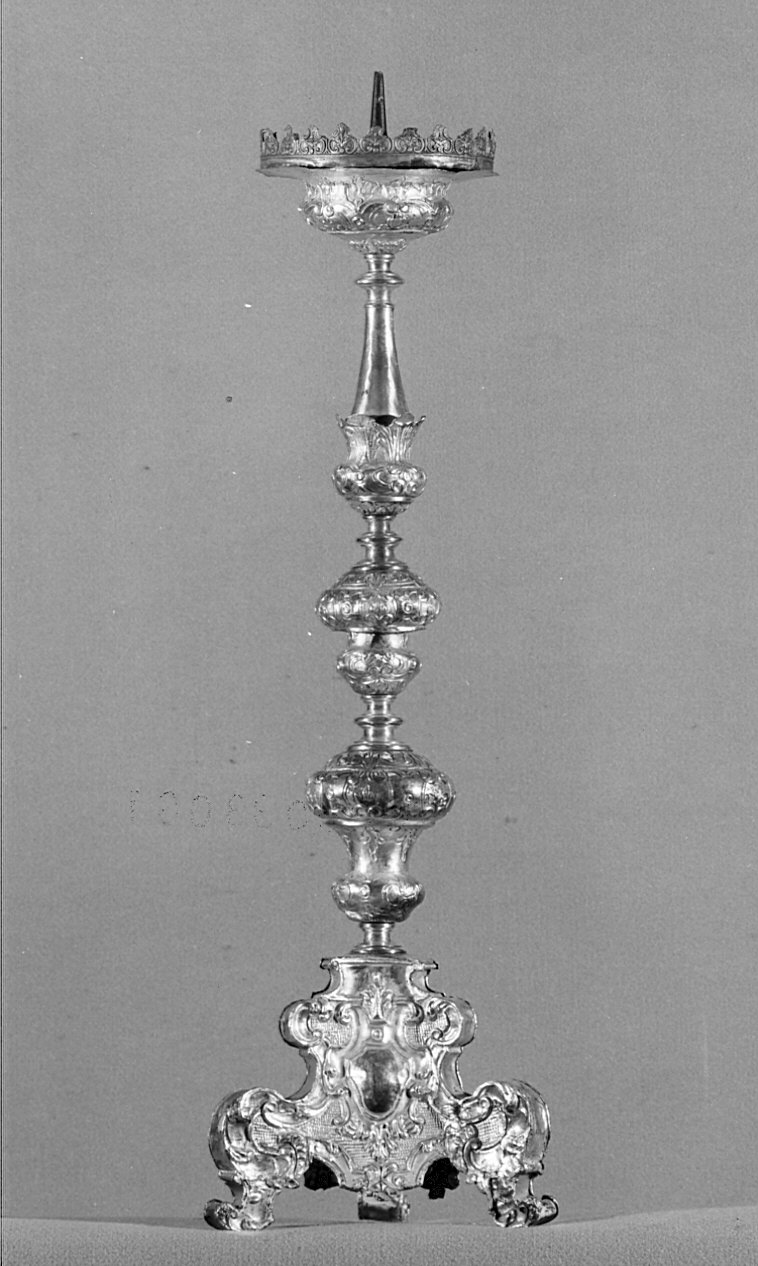 candeliere, serie - bottega lombarda (sec. XVIII)